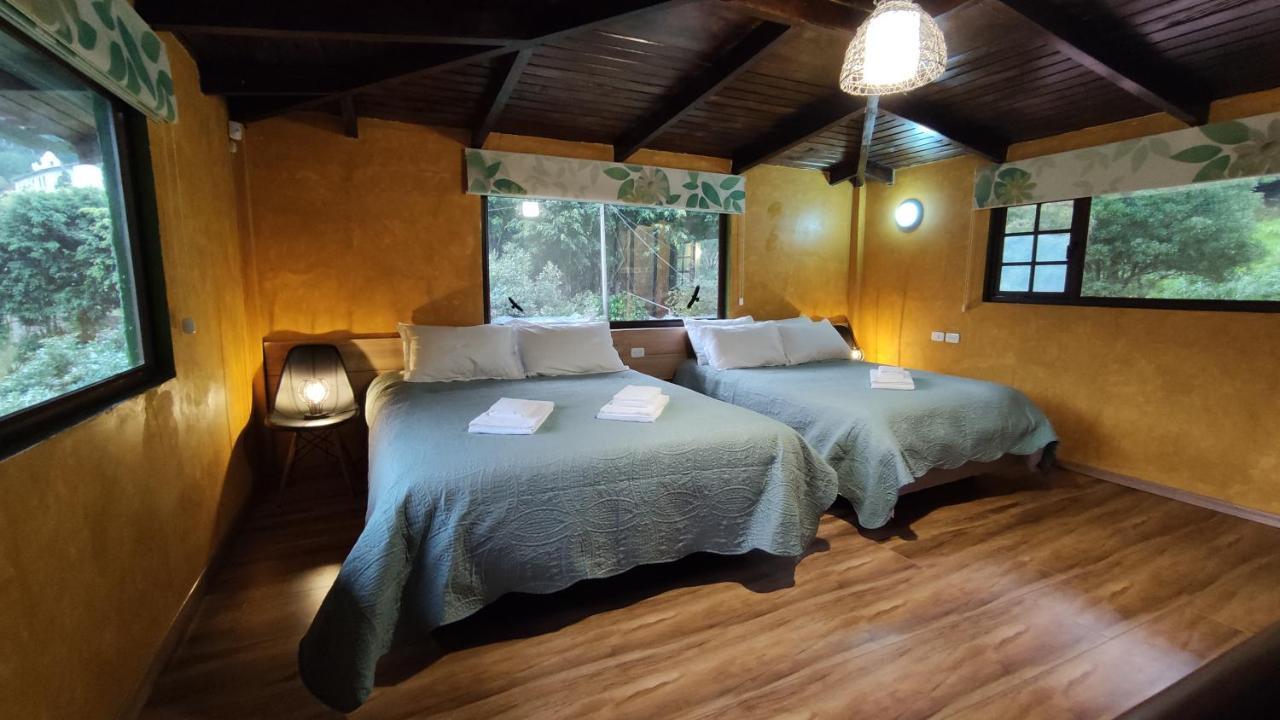 "Casa Verde" En Banos De Agua Santa Con Vista Al Volcan Tungurahua Zewnętrze zdjęcie