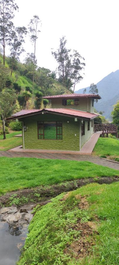 "Casa Verde" En Banos De Agua Santa Con Vista Al Volcan Tungurahua Zewnętrze zdjęcie