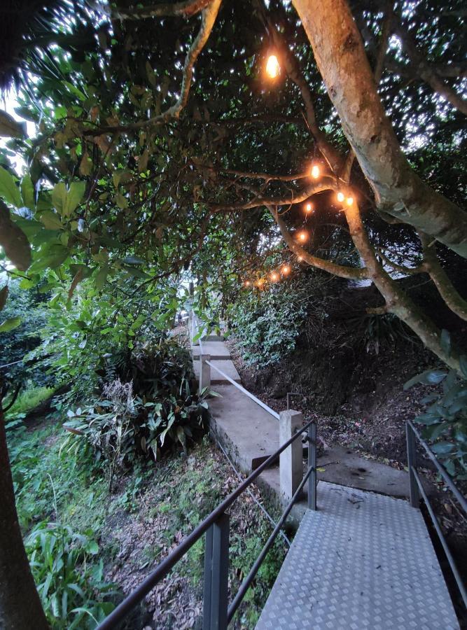 "Casa Verde" En Banos De Agua Santa Con Vista Al Volcan Tungurahua Zewnętrze zdjęcie